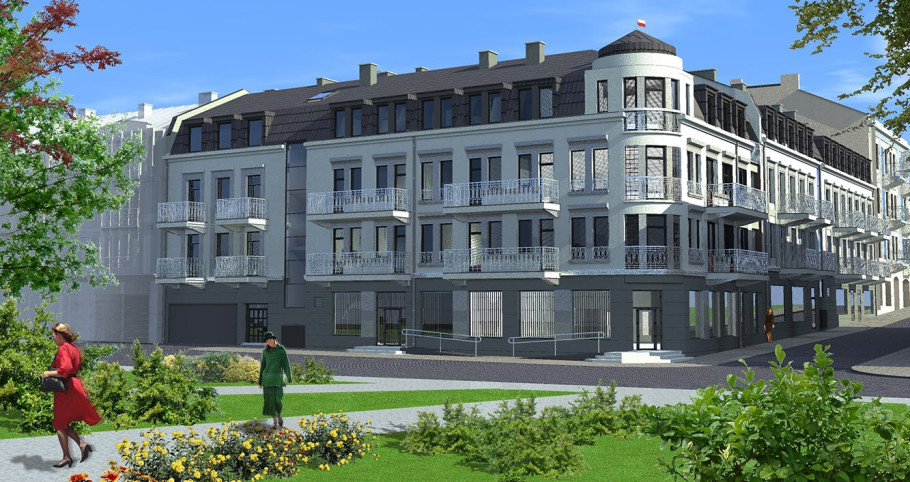 Grafika przedstawiająca apartamenty jagiellońskie